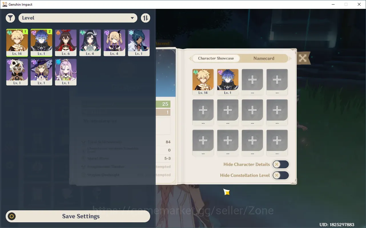Genshin Impact Accounts Starter ASIA|AR 25|Starter Flins|1 Limited|Male MC | World Level 1|CheckSSTakeMail(GI1699Z) 1