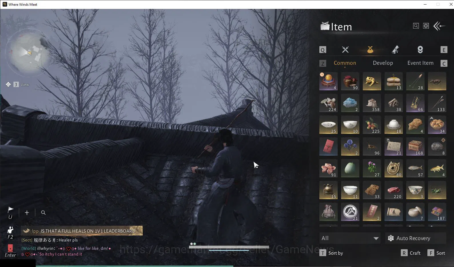 Where Winds Meet Accounts GLOBAL|Lv 84|GS 22k|Peaceful Life Set|Wooden Stick Skin|Snow Oath|Soulshade Umbrella,Strategic 13