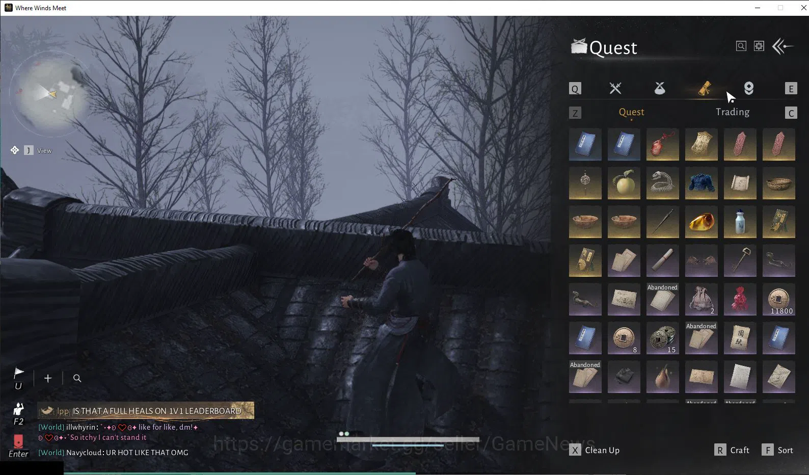 Where Winds Meet Accounts GLOBAL|Lv 84|GS 22k|Peaceful Life Set|Wooden Stick Skin|Snow Oath|Soulshade Umbrella,Strategic 14