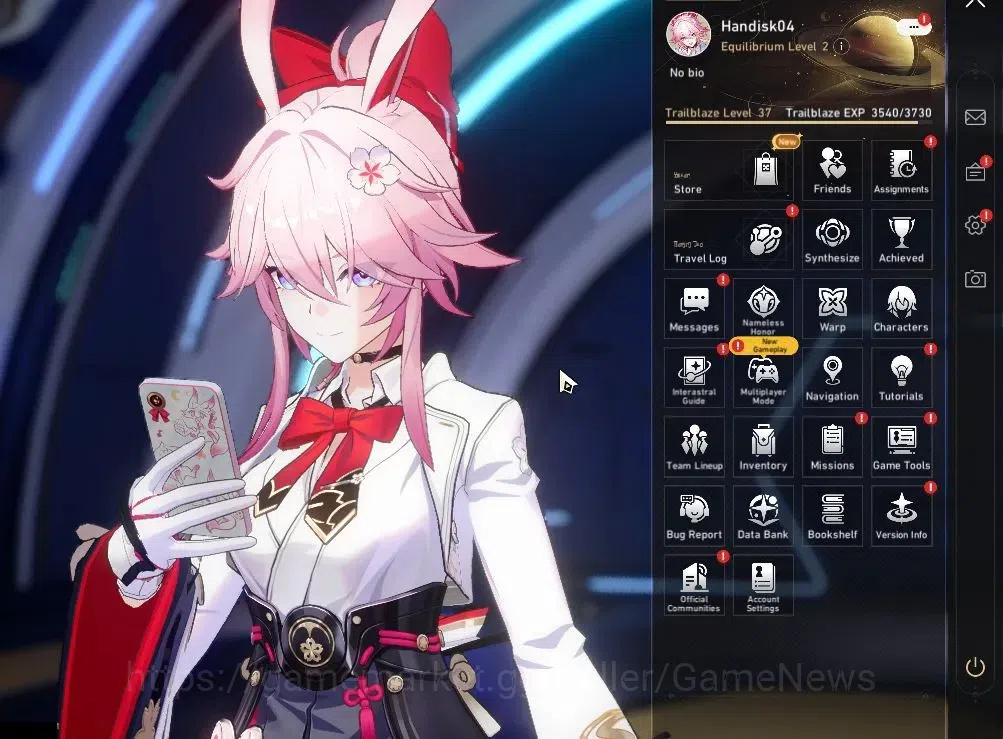Honkai Star Rail Accounts Asia|TL 37|4 Limited|Evanescia+Signature,Acheron,H image 1