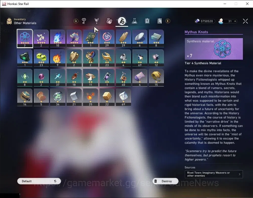 Honkai Star Rail Accounts Asia|TL 37|4 Limited|Evanescia+Signature,Acheron,H image 8