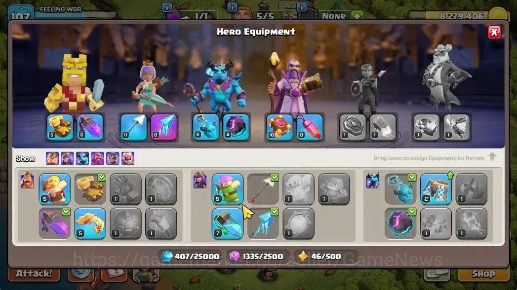 Clash of Clans Accounts TH 11-BH 6|LV 107|HH 5|BK 49,AQ 50,GW 20,MP 30|BM  image 12