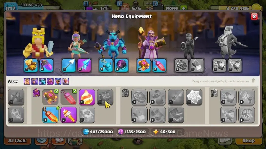 Clash of Clans Accounts TH 11-BH 6|LV 107|HH 5|BK 49,AQ 50,GW 20,MP 30|BM  image 13