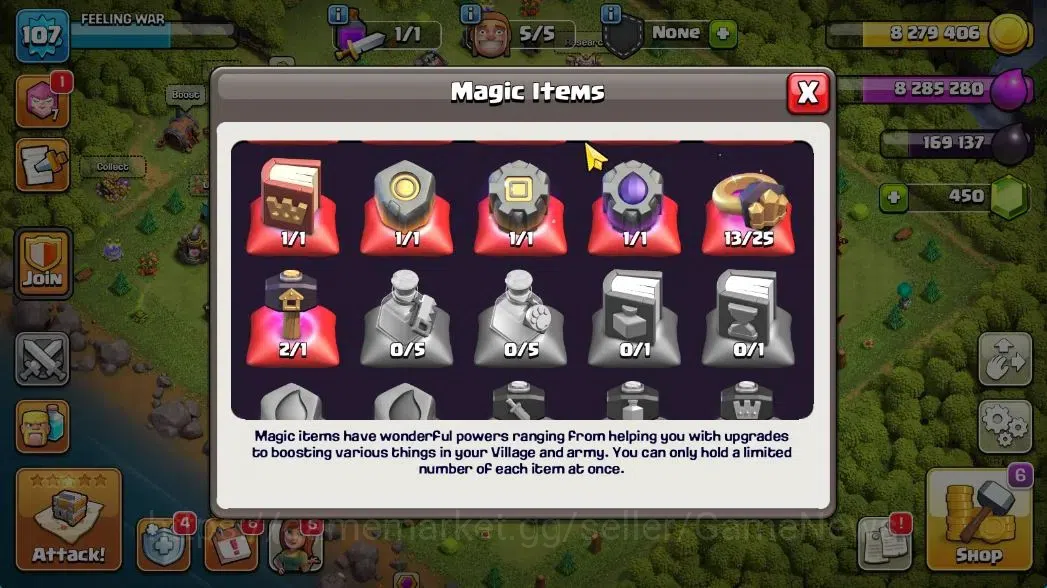 Clash of Clans Accounts TH 11-BH 6|LV 107|HH 5|BK 49,AQ 50,GW 20,MP 30|BM  image 3