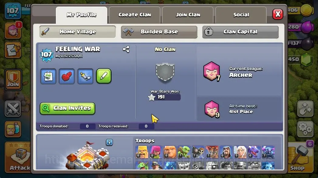 Clash of Clans Accounts TH 11-BH 6|LV 107|HH 5|BK 49,AQ 50,GW 20,MP 30|BM  image 4