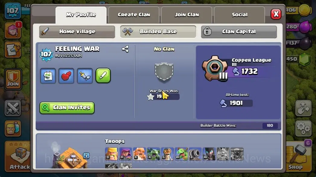 Clash of Clans Accounts TH 11-BH 6|LV 107|HH 5|BK 49,AQ 50,GW 20,MP 30|BM  image 7