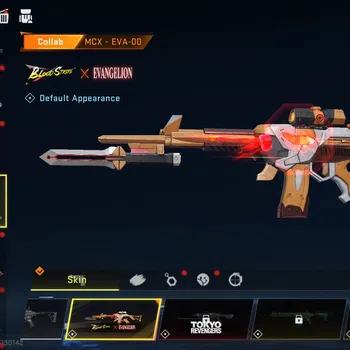 Blood Strike Accounts Collab Skin ASIA | Eternal: Desert Eagle|Collab EVA MCX|3 Legendary Guns|1 Legendary Striker |Check