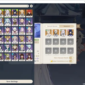Genshin Impact Accounts Mid Game ASIA|AR 55|4 Limited + 4 (*5 Weapon)| Vesna+Signature,Skirk,Arlecchino,Clorinde |BD