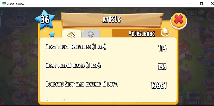 Hay Day Accounts Level 36 | Barn Storage 1000 + Silo Storage 500 | 125,3k Coins,8 Dm |CN ON|Log Supercell ID|Take 11