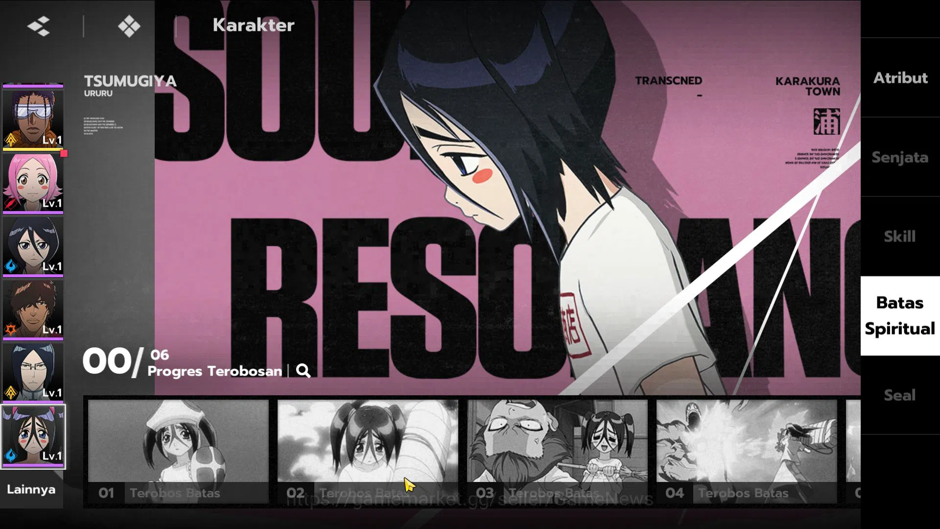 BLEACH: Soul Resonance Accounts Nuverse SEA|Starter|1 SSR (Tosen Kamame,etc) + 9 S image 3