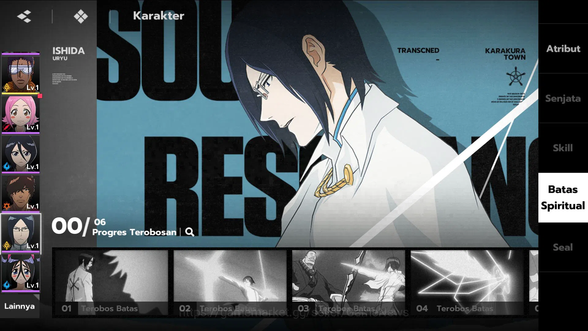 BLEACH: Soul Resonance Accounts Nuverse SEA|Starter|1 SSR (Tosen Kamame,etc) + 9 S image 4
