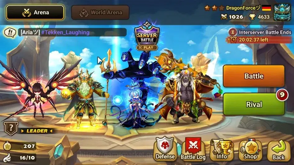 Summoners War: Sky Arena Accounts EU ENDGAME|4 LD(Trinity,Bela,Shan,Oberon)+134 Tota image 3