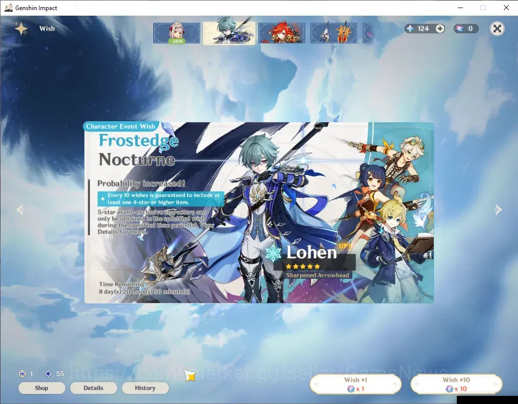 Genshin Impact Accounts ASIA|AR 50|3 Limited + 3 (*5Standard)|Mavuika,Colu image 10