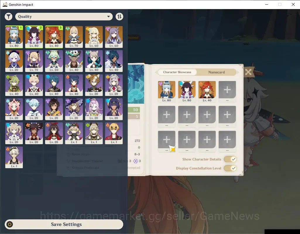 Genshin Impact Accounts ASIA|AR 50|3 Limited + 3 (*5Standard)|Mavuika,Colu image 2