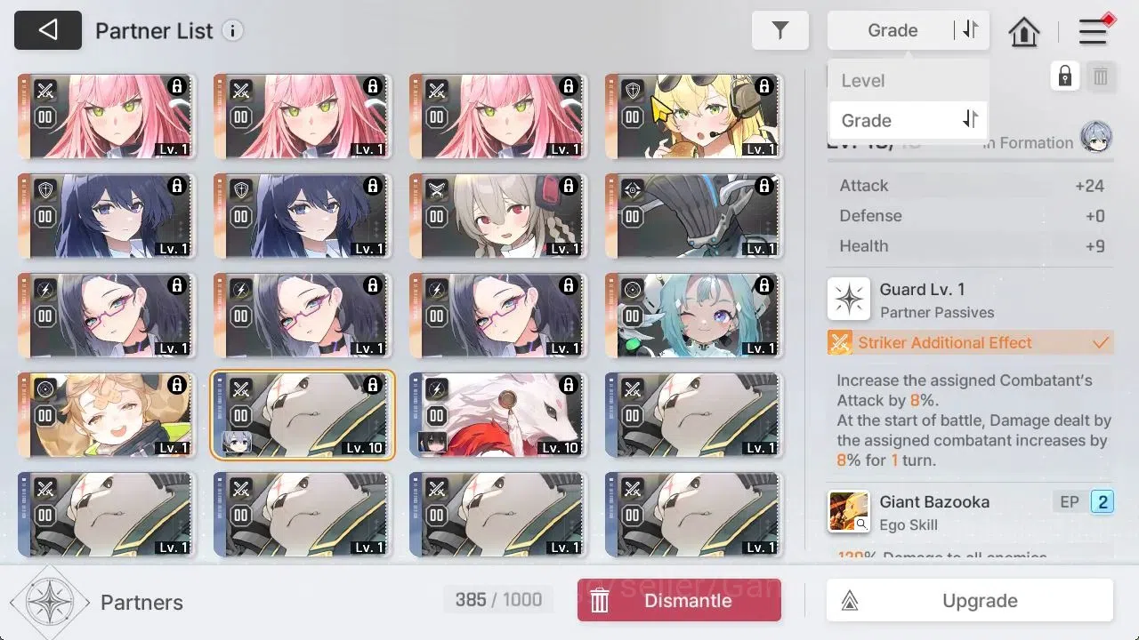 Chaos Zero Nightmare Accounts GLOBAL Lv53|8 SSR[Heidemarie,Diana,Nine,Cizuru,Ver image 6