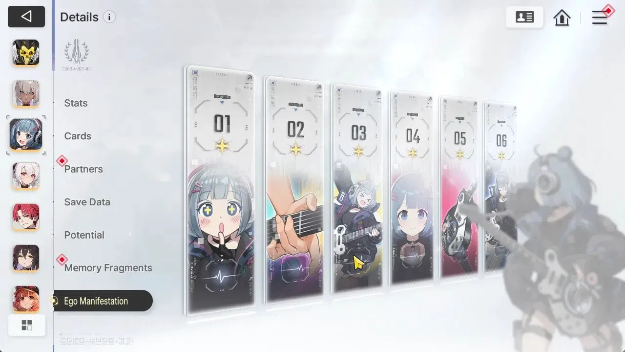 Chaos Zero Nightmare Accounts GLOBAL Lv53|8 SSR[Heidemarie,Diana,Nine,Cizuru,Ver image 8