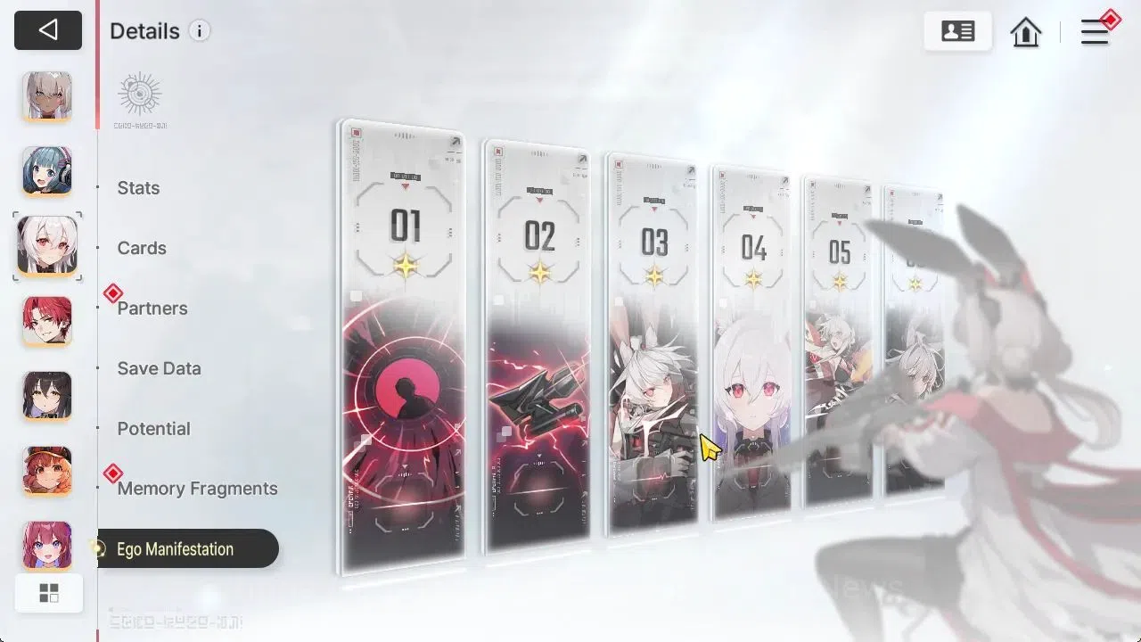 Chaos Zero Nightmare Accounts GLOBAL Lv53|8 SSR[Heidemarie,Diana,Nine,Cizuru,Ver image 9