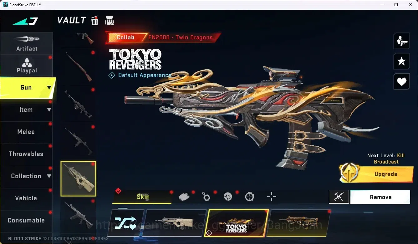 Blood Strike Accounts ASIA|5 Collab Gun [7DS&TR]|1 Eternal Gun |2 Limite image 10