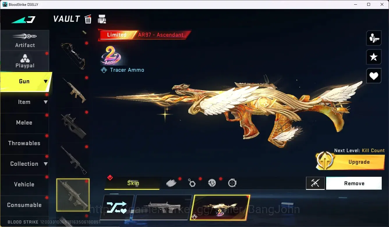 Blood Strike Accounts ASIA|5 Collab Gun [7DS&TR]|1 Eternal Gun |2 Limite image 6
