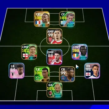 eFootball Accounts Legends & Iconic Players Android|Big Time Kylian Mbappe 9 Jul'26|7 Epic Diego Forlan,Christian