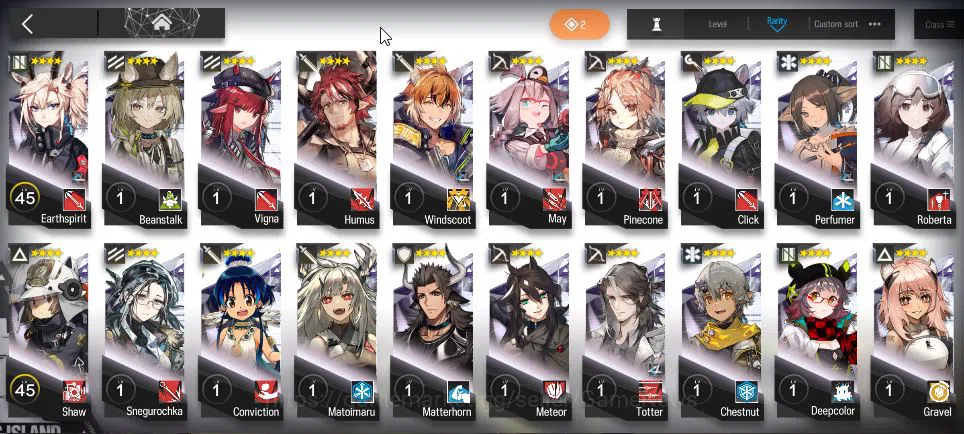 Arknights Accounts Lv 22 | 64 Operator+1 Outfits | 1 Limited | [Silve image 3