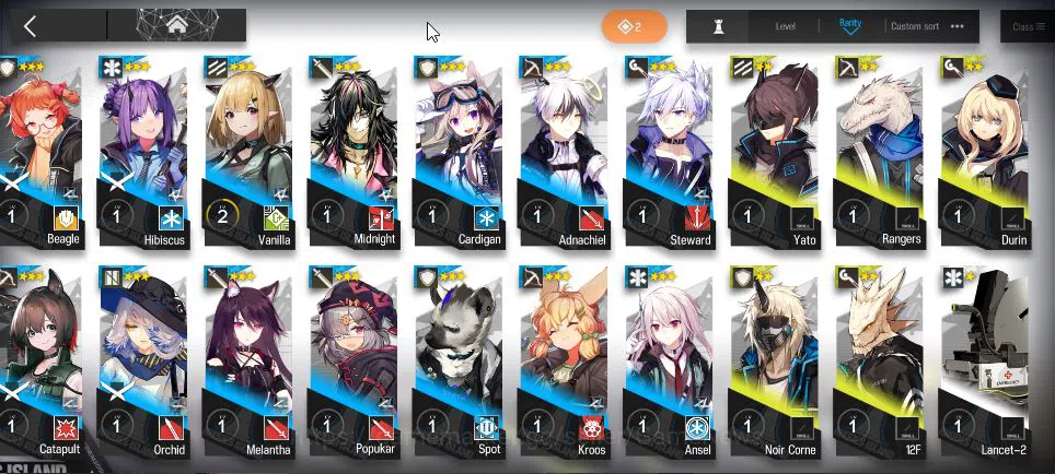 Arknights Accounts Lv 22 | 64 Operator+1 Outfits | 1 Limited | [Silve image 5