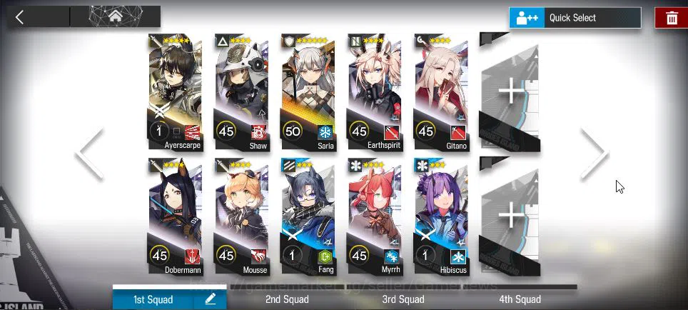 Arknights Accounts Lv 22 | 64 Operator+1 Outfits | 1 Limited | [Silve image 6