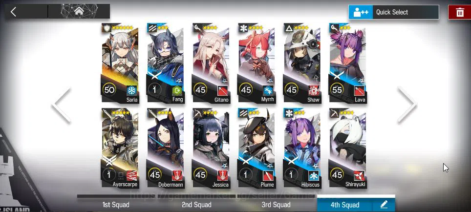 Arknights Accounts Lv 22 | 64 Operator+1 Outfits | 1 Limited | [Silve image 7