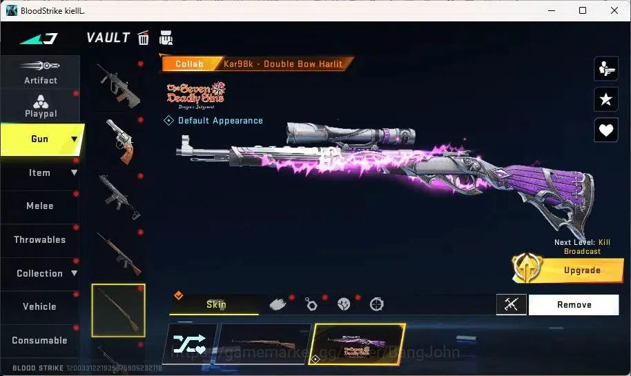 Blood Strike Accounts SIA | Eternal: Desert Eagle | 3 7DS guns | 1 TR ch image 12