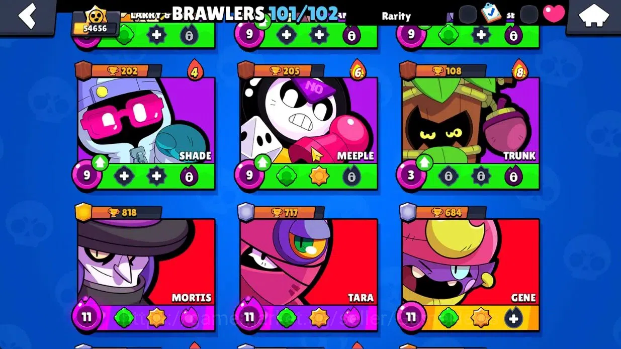 Brawl Stars Accounts Lvl 158 54K Trophy|82K Bling 831 Gem|101 Brawlers  image 14