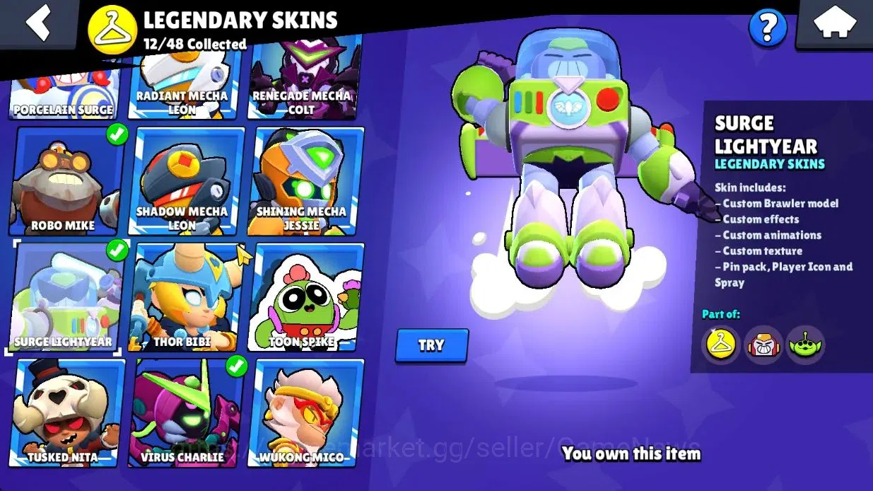 Brawl Stars Accounts Lvl 158 54K Trophy|82K Bling 831 Gem|101 Brawlers  image 20