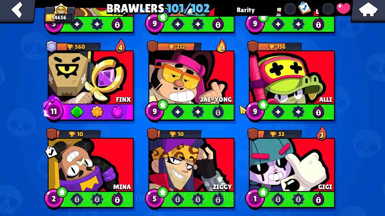 Brawl Stars Accounts Lvl 158 54K Trophy|82K Bling 831 Gem|101 Brawlers  image 9