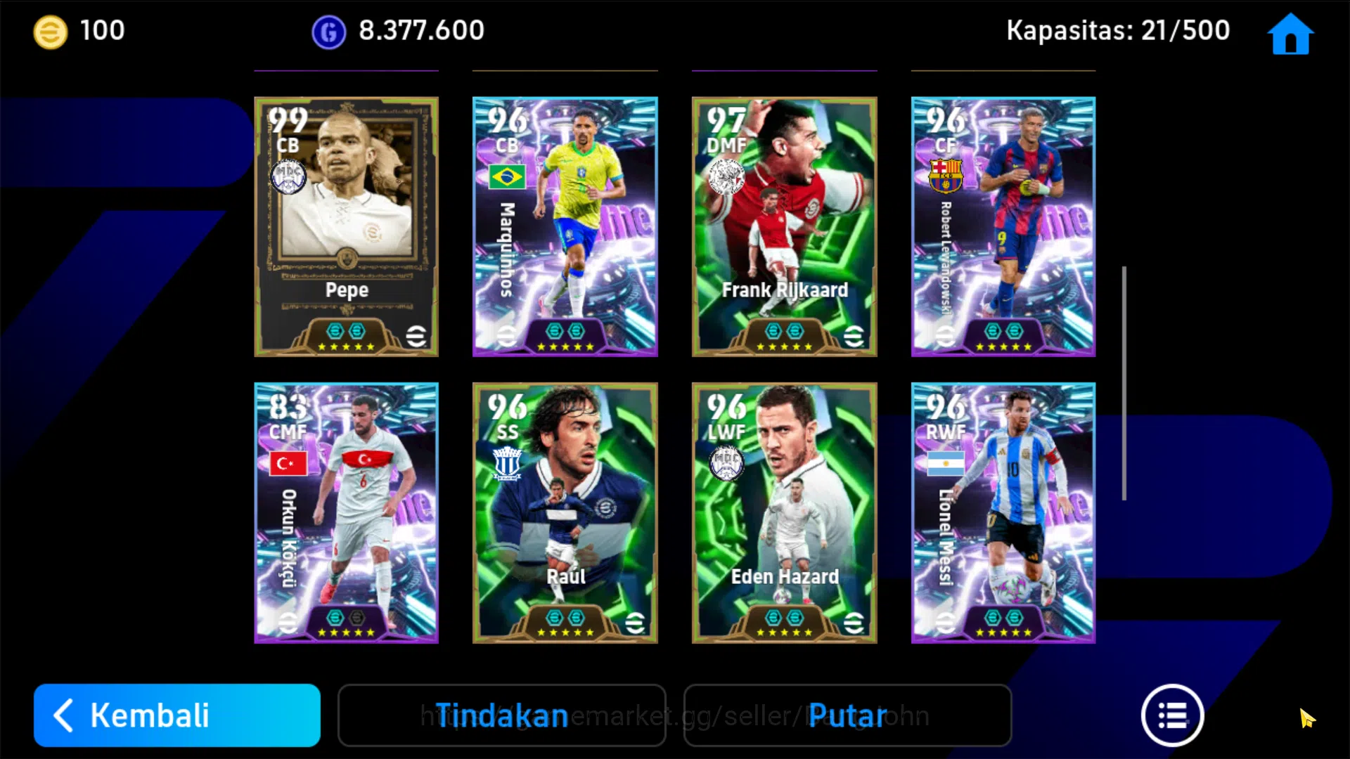 eFootball Accounts Power 3192 | Ibra bigtime, sadio mane bigtime, pep image 5