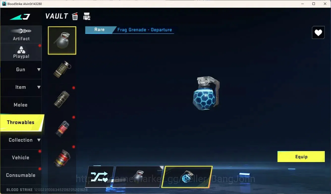 Blood Strike Accounts ASIA | ULTRA M700 | 4 BLEACH | 3 LEGENDARY GUN | 8 image 10