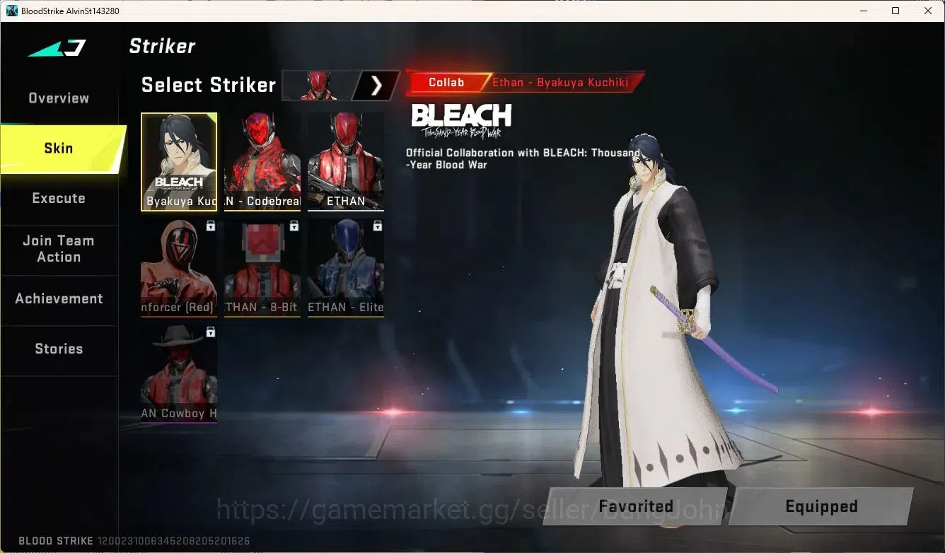 Blood Strike Accounts ASIA | ULTRA M700 | 4 BLEACH | 3 LEGENDARY GUN | 8 image 2