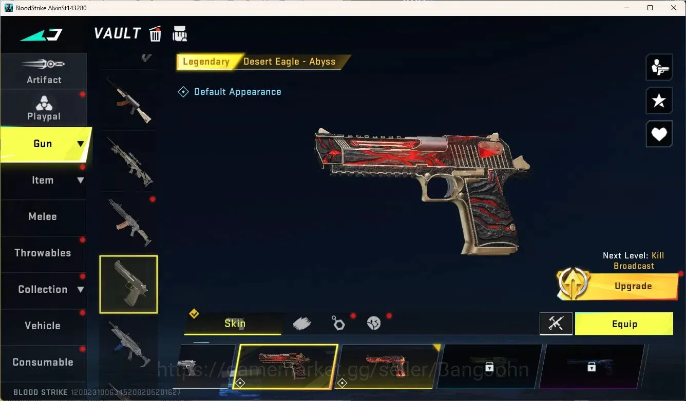 Blood Strike Accounts ASIA | ULTRA M700 | 4 BLEACH | 3 LEGENDARY GUN | 8 image 4
