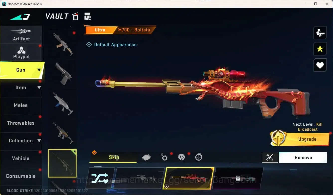 Blood Strike Accounts ASIA | ULTRA M700 | 4 BLEACH | 3 LEGENDARY GUN | 8 image 5