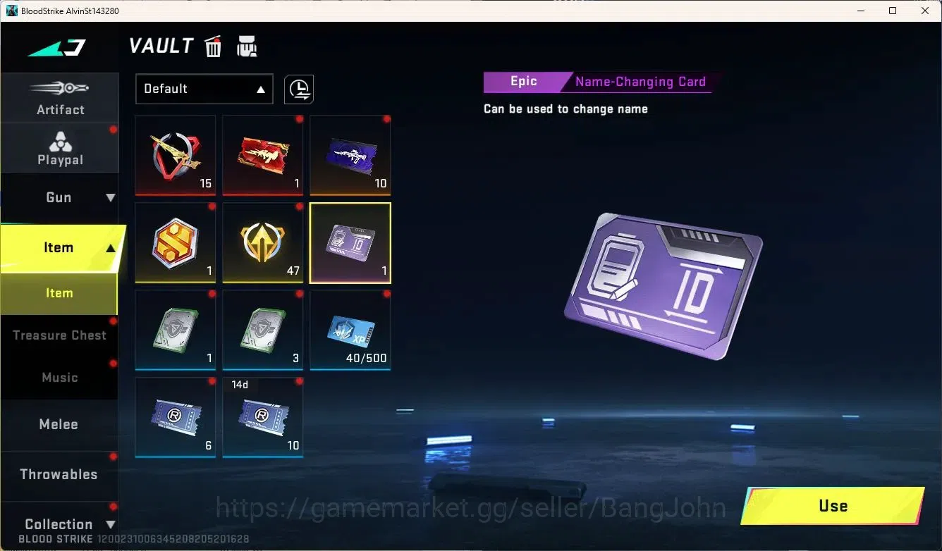 Blood Strike Accounts ASIA | ULTRA M700 | 4 BLEACH | 3 LEGENDARY GUN | 8 image 7