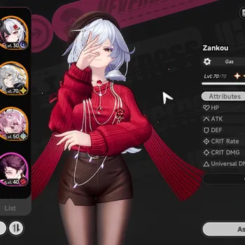Neverness to Everness Accounts Global SEA|HL 53|9 SSR 4 Limited|([Zankou,Shinku A3,Lacrimosa]+Outifs,Iroi)+Sign|1 Selector