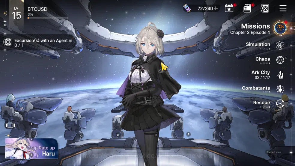 Chaos Zero Nightmare Accounts Global Verif|Lv15| 2,1k Crystal|1 SSR(Khalipe)7SR( image 7