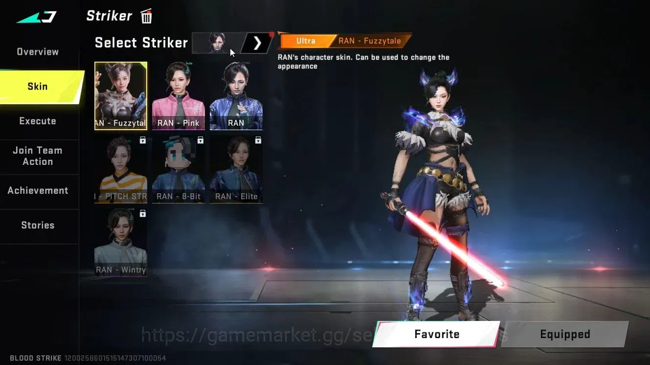 Blood Strike Accounts Collab Skin ASIA|Colab BLEACH[Byakuya]+OPM [Mumen Rider]+TR[Takemichi]|ULTRA MELEE Lightblade-Dark 14