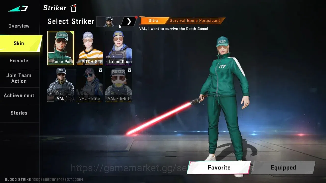 Blood Strike Accounts Collab Skin ASIA|Colab BLEACH[Byakuya]+OPM [Mumen Rider]+TR[Takemichi]|ULTRA MELEE Lightblade-Dark 15