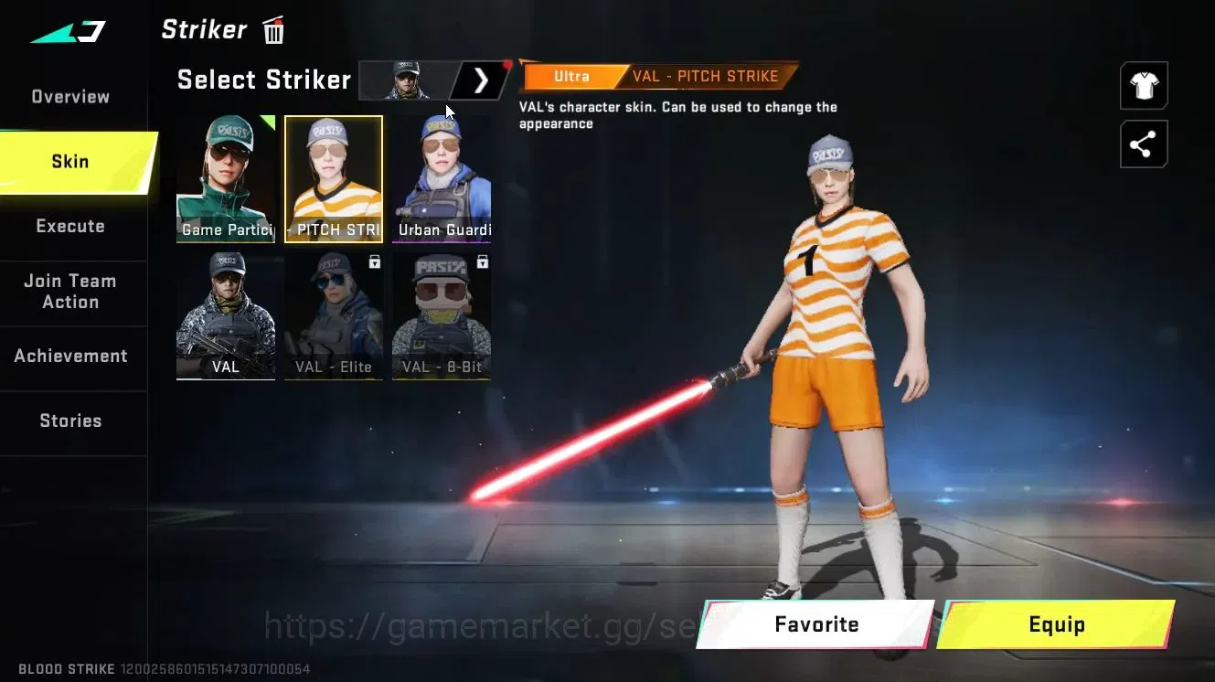 Blood Strike Accounts Collab Skin ASIA|Colab BLEACH[Byakuya]+OPM [Mumen Rider]+TR[Takemichi]|ULTRA MELEE Lightblade-Dark 16