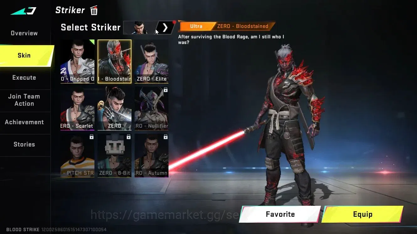 Blood Strike Accounts Collab Skin ASIA|Colab BLEACH[Byakuya]+OPM [Mumen Rider]+TR[Takemichi]|ULTRA MELEE Lightblade-Dark 18