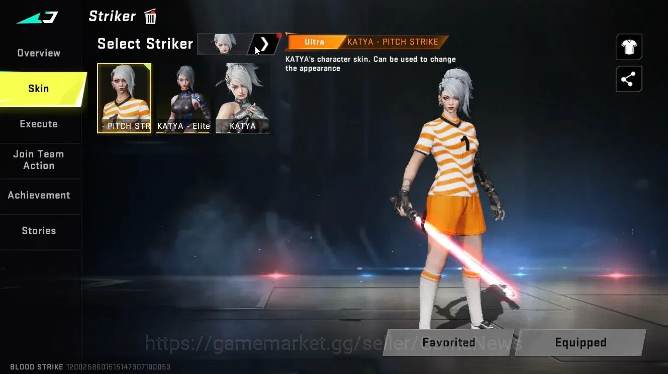 Blood Strike Accounts Collab Skin ASIA|Colab BLEACH[Byakuya]+OPM [Mumen Rider]+TR[Takemichi]|ULTRA MELEE Lightblade-Dark 3
