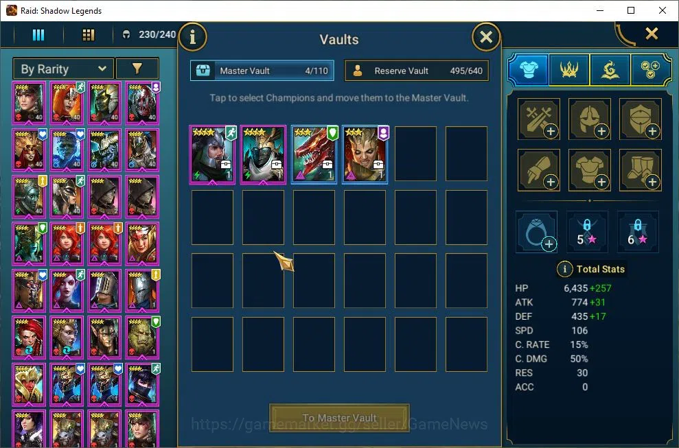 Raid: Shadow Legends Accounts Lv46 1,3M Power|1 Mythic(Siegfrund)|27 Legend(Ninj image 5