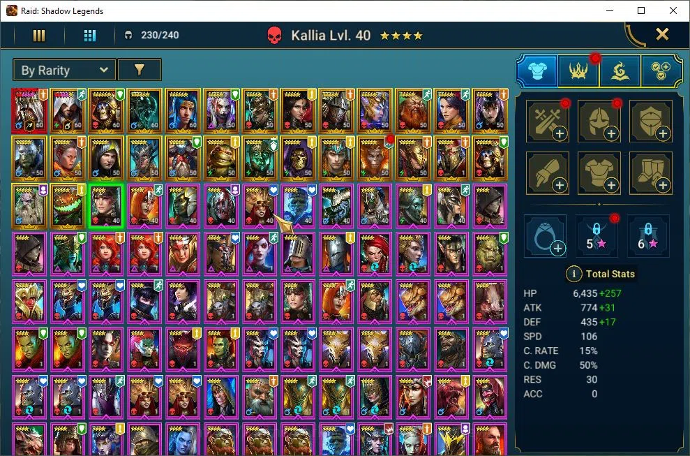 Raid: Shadow Legends Accounts Lv46 1,3M Power|1 Mythic(Siegfrund)|27 Legend(Ninj image 7