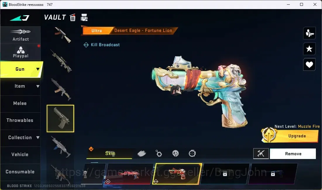 Blood Strike Accounts ASIA | 1 AOT: Dual Blade-Ultrahard Blade | COLLAB  image 12