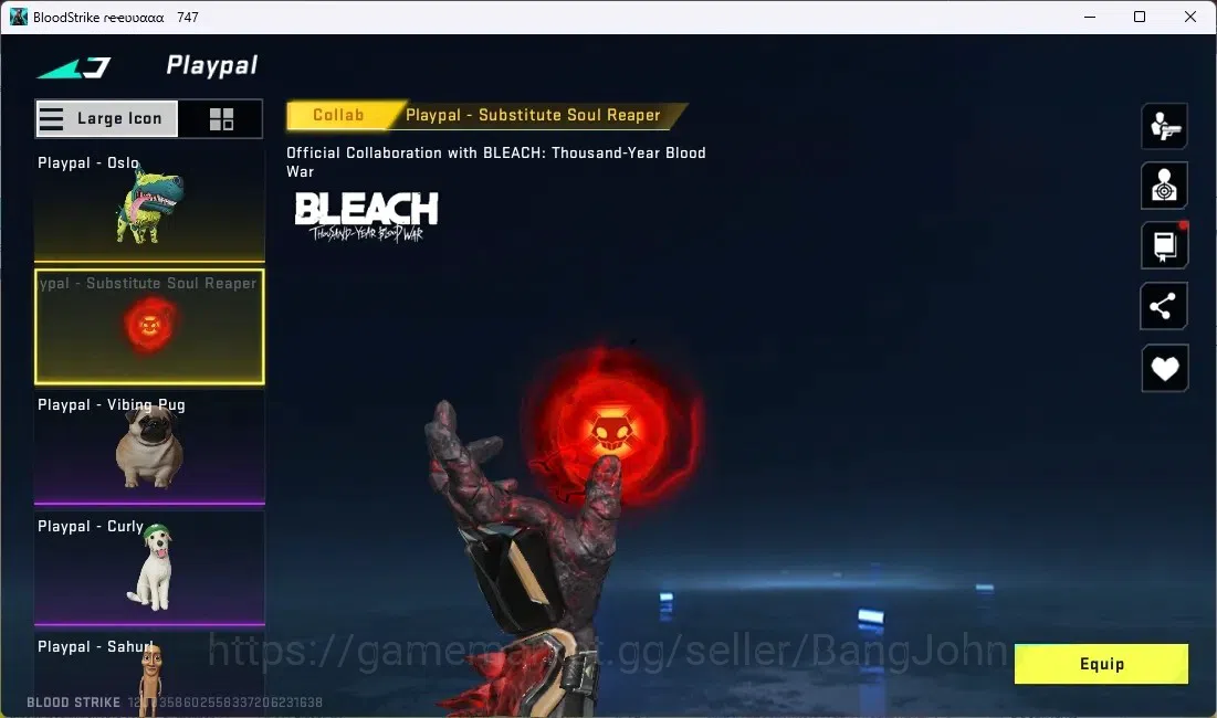 Blood Strike Accounts ASIA | 1 AOT: Dual Blade-Ultrahard Blade | COLLAB  image 2