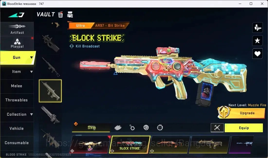 Blood Strike Accounts ASIA | 1 AOT: Dual Blade-Ultrahard Blade | COLLAB  image 20